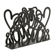 Heart Shaped 3D Tissue Holder Napkin Clamp Dispenser Stand Hollow Ornament
