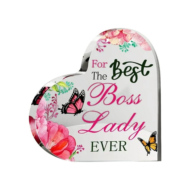 Heart Shaped Acrylic Butterfly Is The Gift Ornament A Commemorative