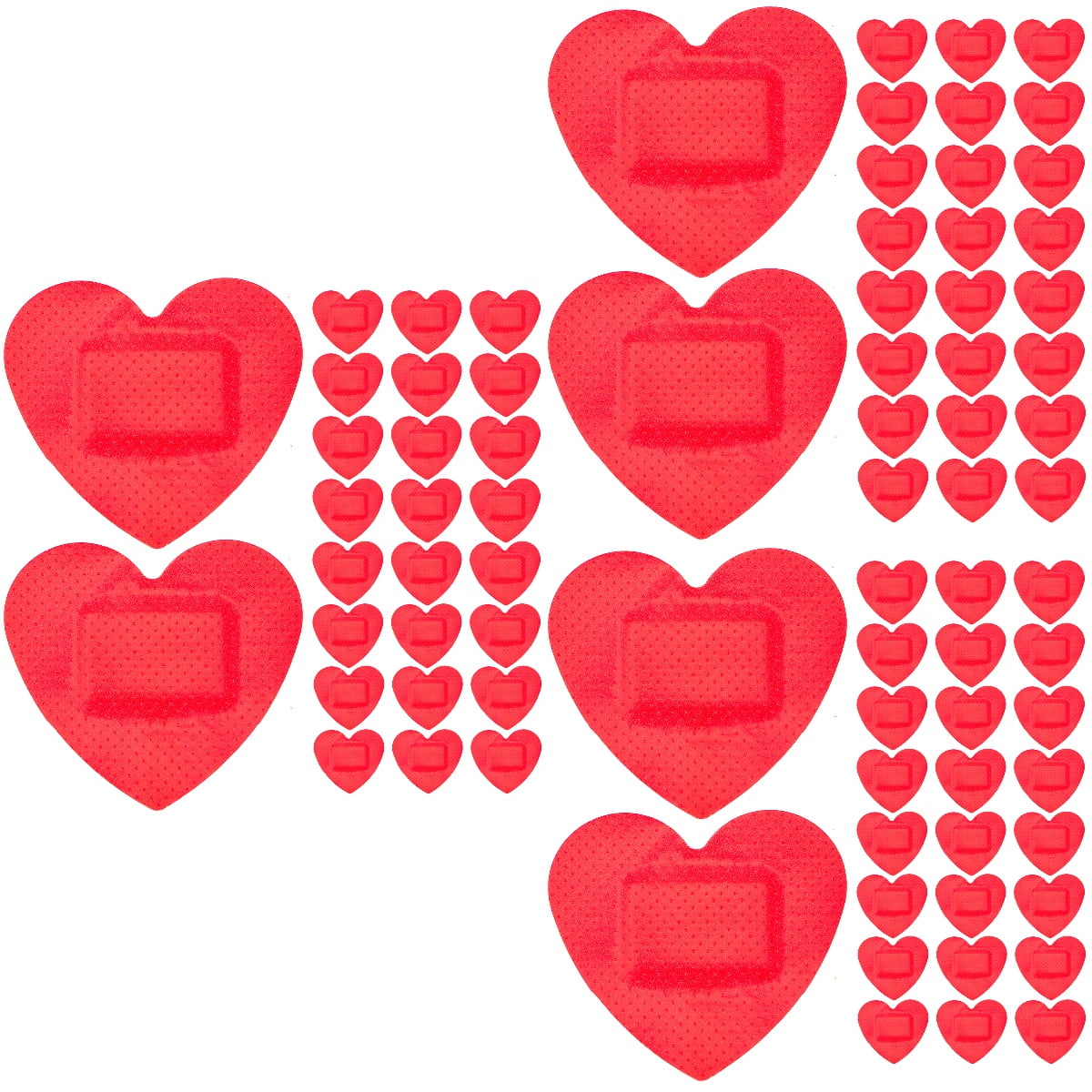 Heart Shaped Bandage Small Bandages 150 Pcs Wound Stickers Duct Tape