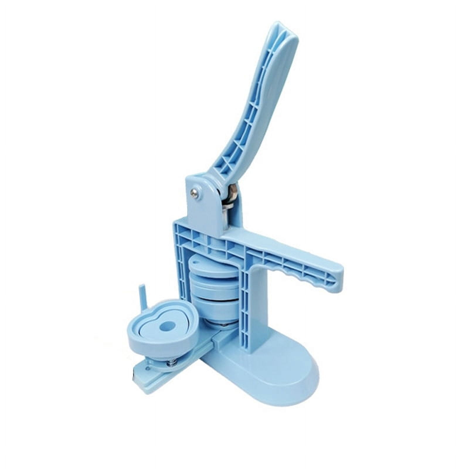 Heart-Shaped Button Maker Machine 57x53mm Installation-DIY Pin Button Maker Press Machine ,Beginner-Friendly