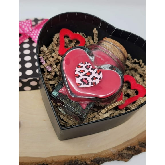Heart Shaped Candles - Valentines Day Candles