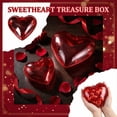thumbnail image 1 of Heart Shaped Candy Boxes, Clear Plastic Gift Boxes for Wedding Birthday Bridal Shower Party Favors, Transparent Treat Holders, 1 of 6
