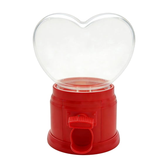 Heart-Shaped Candy & Bubble Machine: Valentine's Day Gift Set with DIY Dome - For Party Favors, Classroom Exchange, Teacher Appreciation & Special Occasions