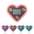 thumbnail image 1 of Heart-Shaped Car Ambient Light, Love Atmosphere Light, Solar-Powered Heart-Shaped LED Neon Lights, Ip65 Waterproof Valentine's Day Car Decor, Auto On/Off Romantic Ambient Light, 1 of 7