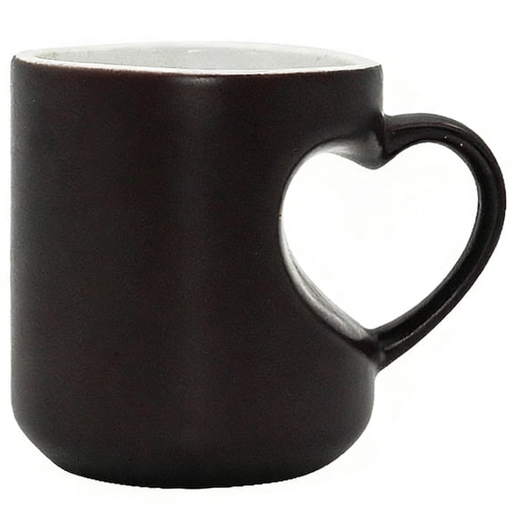 Heart Shaped Color Changing Magic Ceramic Mug, Color Changing Mug, Heart Coffee Mug For Valentine's Day, Christmas And Mother'S Day Gifts