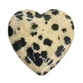 thumbnail image 1 of Heart Shaped Crystal Stone Polished Love Gemstone for Fish Tank Flower Pot Decor,1PC,Yellow, 1 of 3