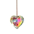 thumbnail image 1 of Heart Shaped Crystal Sun Catcher, Diamond-Cut Glass Prism Pendant for Window Decor, Gift for Home Office Christmas Tree Decoration, 1 of 4