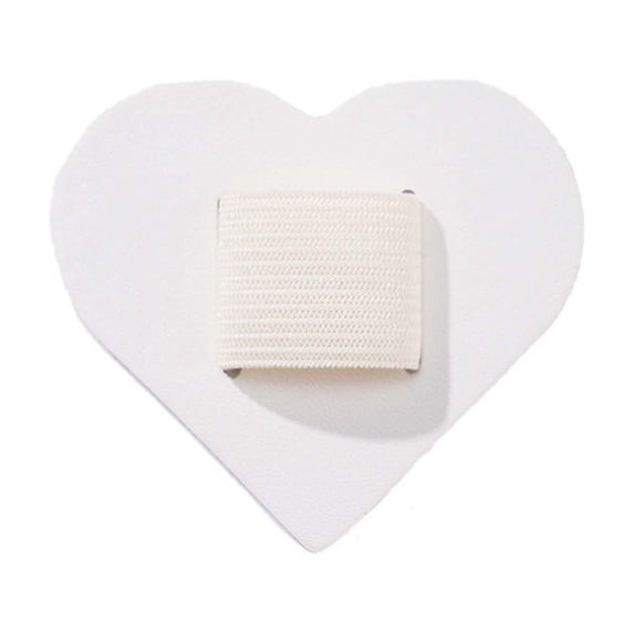 Heart Shaped Elastic Band Pen Holder Adjustable Organizer for Diary Plan Laptop Bag Craft Stationery Supplies