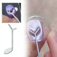 thumbnail image 1 of Heart Shaped Eye Tool Design Kit for Salon DIY Functional Cat Eye Manicure Accessories, 1 of 5
