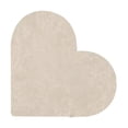 thumbnail image 1 of Heart-Shaped Felt Bulletin Board Decorative Pin Board Wall Organizer for Photos, in Khaki, 15.75 x 15.75 inch, 1 of 5