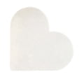 thumbnail image 1 of Heart-Shaped Felt Bulletin Board Decorative Pin Board Wall Organizer for Photos, in White, 15.75 x 15.75 inch, 1 of 5