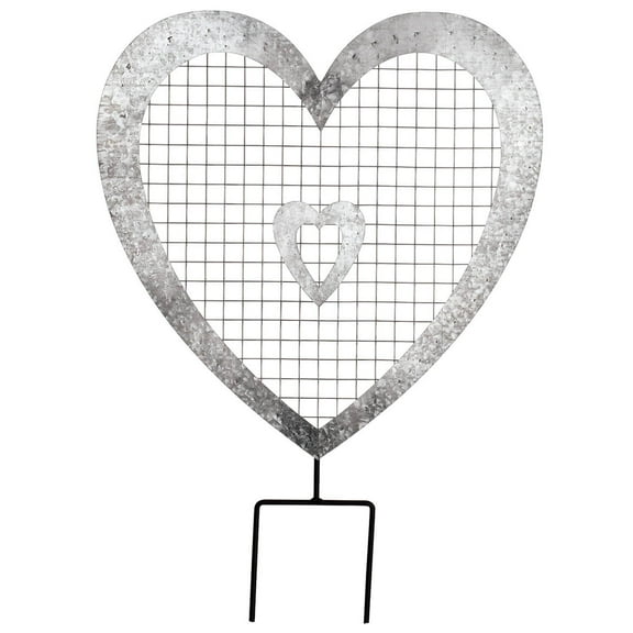 Heart-Shaped Garden Trellis by Fox River Creations