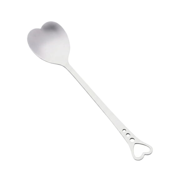 Heart Shaped Gold Coffee Spoon Set – Stainless Steel Mug Stirring Spoons for Coffee, Tea, Desserts – Elegant Gold Finish, Perfect for Parties or Gifting