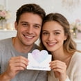 thumbnail image 1 of Heart Shaped Greeting Cards,10 Pack Blank Foldable Note Cards Inside, Bulk Valentine’s Day Gifts for Students,Teachers,Coworkers,Employees,Friends,Family,Holiday Thank You Cards for New Year,Birthday, 1 of 4