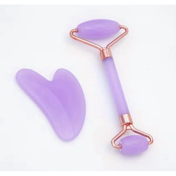 Heart-Shaped Gua Sha Roller Massager for Face Neck Body Muscle Relief