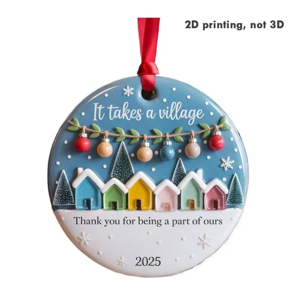 Heart Shaped House Pendant Romantic Home Wall Decor Gift For Valentine Housewarming Ceramic Hanging Ornament