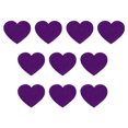 thumbnail image 1 of Uxcell 1.65'' x 1.42'' Iron-on Hot Melt Adhesive Patches Sew Embroidered Patches 10 Pcs Purple, 1 of 7