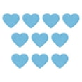 thumbnail image 1 of Uxcell 1.65'' x 1.42'' Iron-on Hot Melt Adhesive Patches Sew Embroidered Patches 10 Pcs Sky Blue, 1 of 7