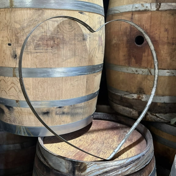 Heart Shaped Metal Hoop