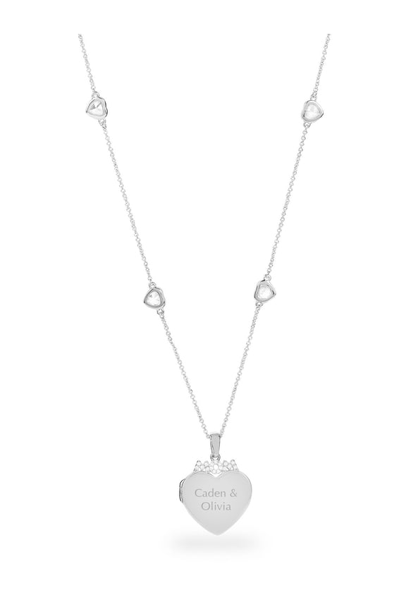 Heart-Shaped Mom Locket