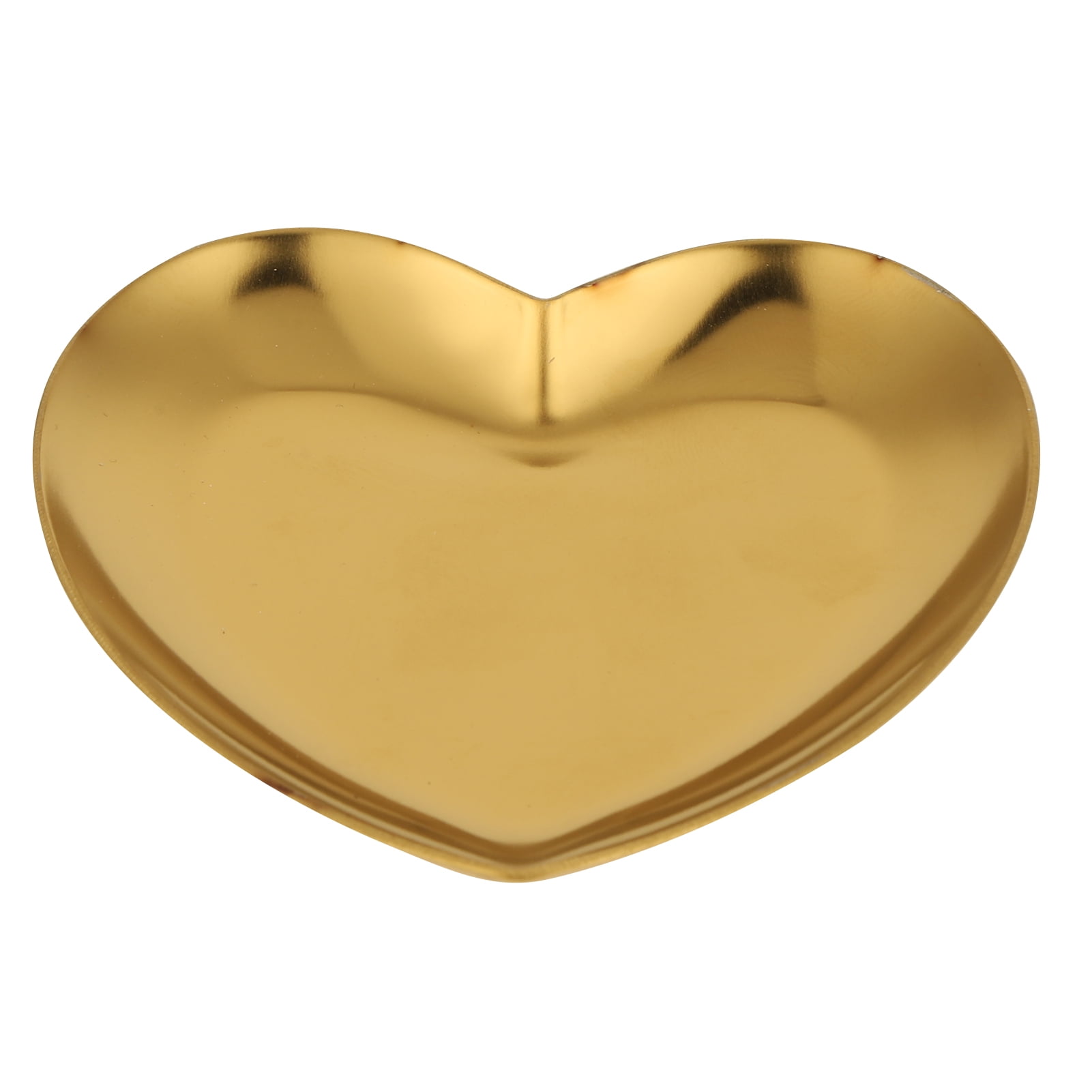 Heart Shaped Nail Art Palette Stainless Steel DIY Makeup Painting Color