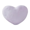 thumbnail image 1 of Heart Shaped Pillow, Throw Pillow Insert, 12 In, Faux Throw Pillow, Home Decorations, Decoration for Living Room, Light Lavender, 1 Pc, 1 of 7