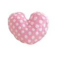 thumbnail image 1 of Heart Shaped Pillows Valentine's Day Home Decor Ruffle Throw Pillows Red Pink White Soft Cotton Cushions Love Heart Romantic Gift for Her Sofa Bed Chair House Decorations, 1 of 6