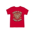 thumbnail image 1 of Heart-Shaped Pizza Love Youth's T-shirt, 1 of 3