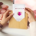 thumbnail image 1 of Heart Shaped Pocket Hug Card with Colorful Confetti and Crystal Accent Encouragement Gift Hug in a Pocket Emotional Support Note for Care Package Thank You Gesture, 1 of 6