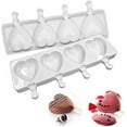 thumbnail image 1 of Heart Shaped Silicone Ice Cube Mold Home Decor, 1 of 7
