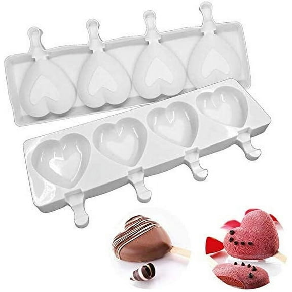 Heart Shaped Silicone Ice Cube Mold Home Decor