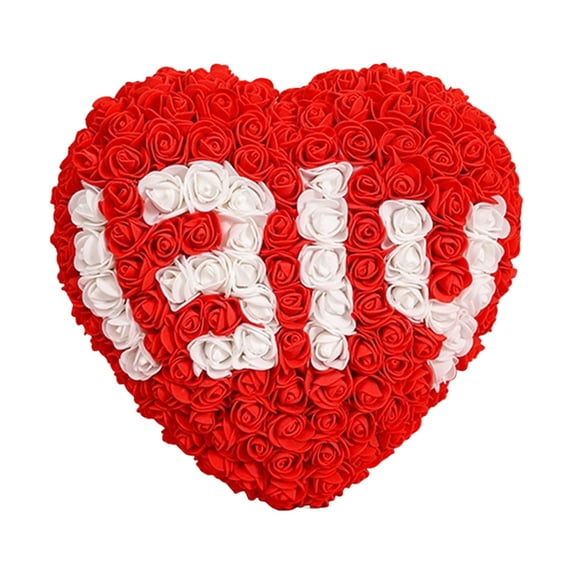 Heart Shaped Preserved Roses, Romantic Valentine's Day Gift, for Anniversaries, Birthdays, Thanksgiving, Christmas, Ideal Gift for Women, Girlfriend, and Wife