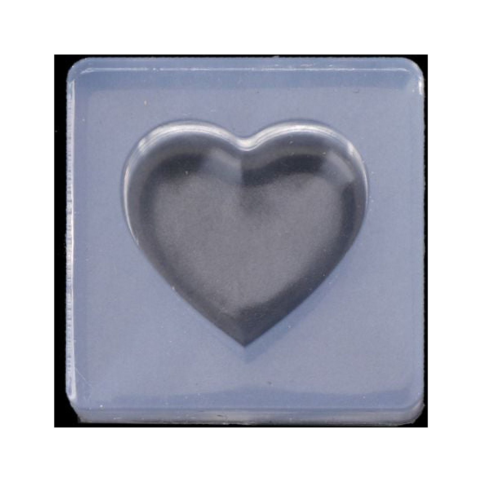 ANHTCZYX Heart Shaped Resin Mold Pendant Jewellery Making Mold 3D Heart Resin Mold, Women's, Size: 30, Grey Type