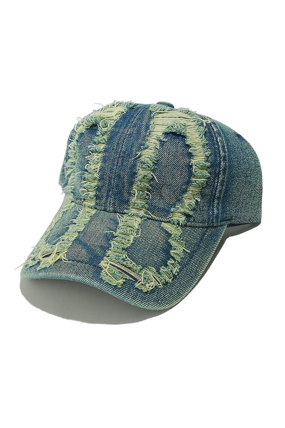 Heart-Shaped Rhinestone Baseball Cap for Kids, Adjustable Sun Hat for Spring and Summer, Washable Cotton Blend