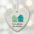 thumbnail image 1 of Heart-Shaped Sea Glass Friendship Decor Acrylic Friendship Heart Keepsake Friendship Heart Ornaments For Christmas Tree Hanging Ornaments Sea Glass Art for Best Friends, 1 of 6
