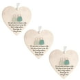 thumbnail image 1 of Heart-Shaped Sea Glass Friendship Decor,Timeless Friendship Heart Keepsake, Friendships Hearts Ornament for Christmas Tree Hanging Ornaments, Sea Glass Art for Best Friends (3pcs), 1 of 7