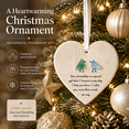 thumbnail image 1 of Heart-Shaped Sea Glass Friendship Ornaments - Acrylic Ornaments Best Friend Gifts Hanging Christmas Decorations,Best Friends Forever, 3in, E, 1 of 7