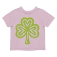 thumbnail image 1 of Heart-Shaped Shamrock St. Patricks Day Symbol of Luck Toodler's T-shirt, 1 of 3