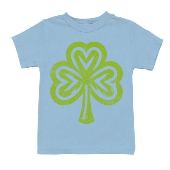 Heart-Shaped Shamrock St. Patricks Day Symbol of Luck Youth's T-shirt