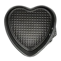 Heart Shaped Springform Pan 4 Inch Nonstick Heart Cheesecake Pan, Small Heart Cake Mold, Valentines Day Baking