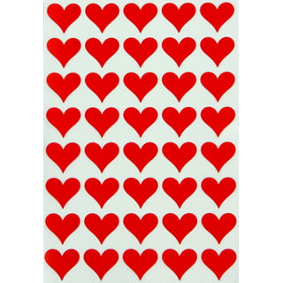 Minimalistic Mini Heart Stickers (3 Colors Available)
