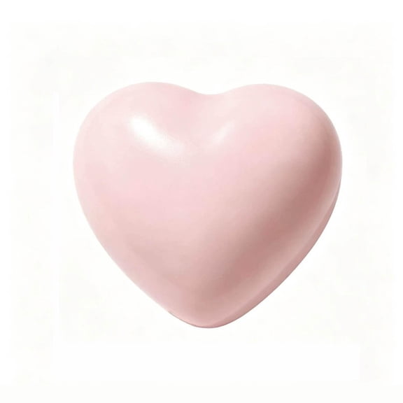 Heart Shaped Stress Ball with Color Changing Design, 2.5 Inch Pink Squishy Sensory Toy for Relaxation Relief and Valentine's Day Classroom