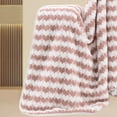 thumbnail image 1 of Heart-Shaped Valentine’s Day Couple Towels – Soft Absorbent Fleece Bath Towels, Thickened Five-Color Optional Towels, Romantic Holiday Gift for Lovers Couples, 29.5*13.7in, Pink, 1 of 6