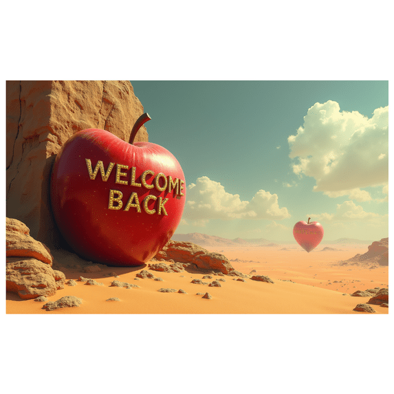 Heart Shaped Welcome Back Banner Decorative Background Party Supplies for Community Gatherings Store Openings Family Reunions Office Events