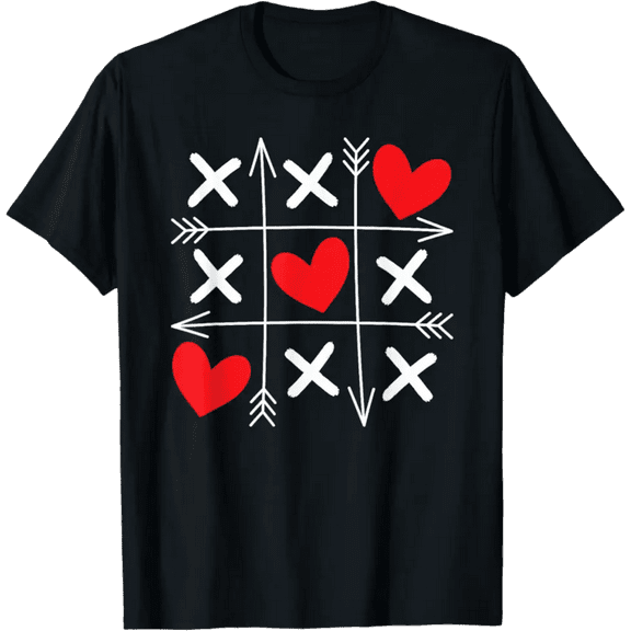Heart Shirt for Men Valentine’s Day Romantic Graphic Tee Gift Idea