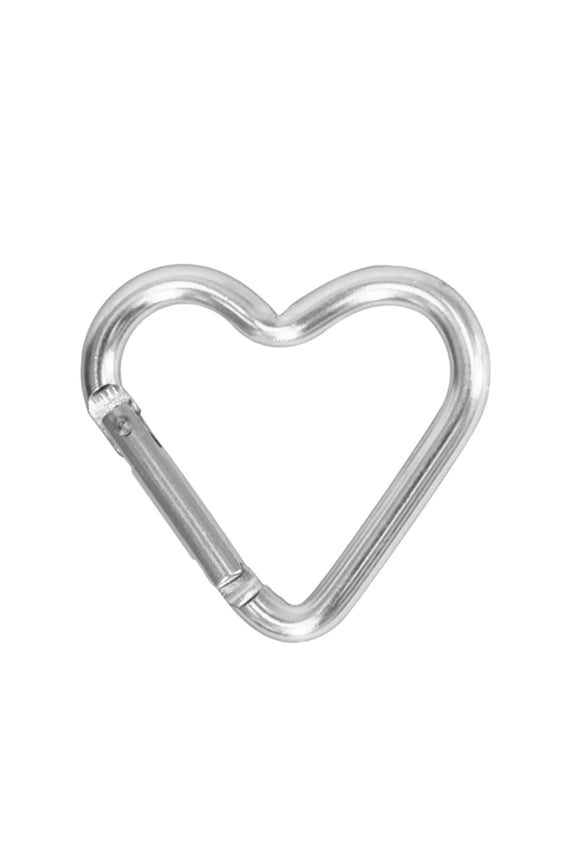 Heart Snap hook Carabiner Hook Clip Key Holder Aluminum Alloys Keychain Clip