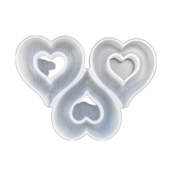 Heart Snowman Rabbit Silicone Mold Lollipops Mould Cake Decoration Baking Tool for Making Chocolate, Candy,Handmade-Soap