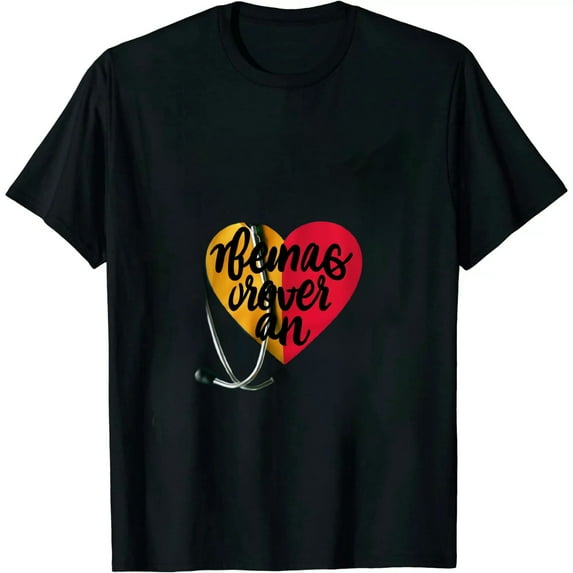 Heart Stethoscope Medical Assistant Shirts Funny Nurse T-Shirt