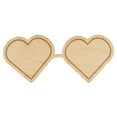 thumbnail image 1 of Heart Sunglasses Wood Cutouts 2-inch, 1/8 inch Thick, Pack of 25 Summer/Valentines Crafts for Gifts and Girls® D®cor, by Woodpeckers, 1 of 5