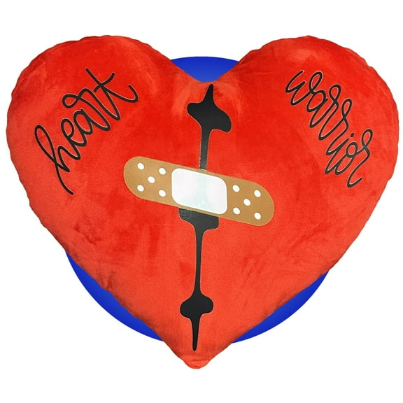 Heart Surgery Pillow - Handmade - CHD Awareness Gift - Pillow for After Surgery - Gift for Open Heart Surgery - Heart Warrior Gift by Kikilishop